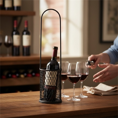 Mesh Bottle Carrier-Natural-26606